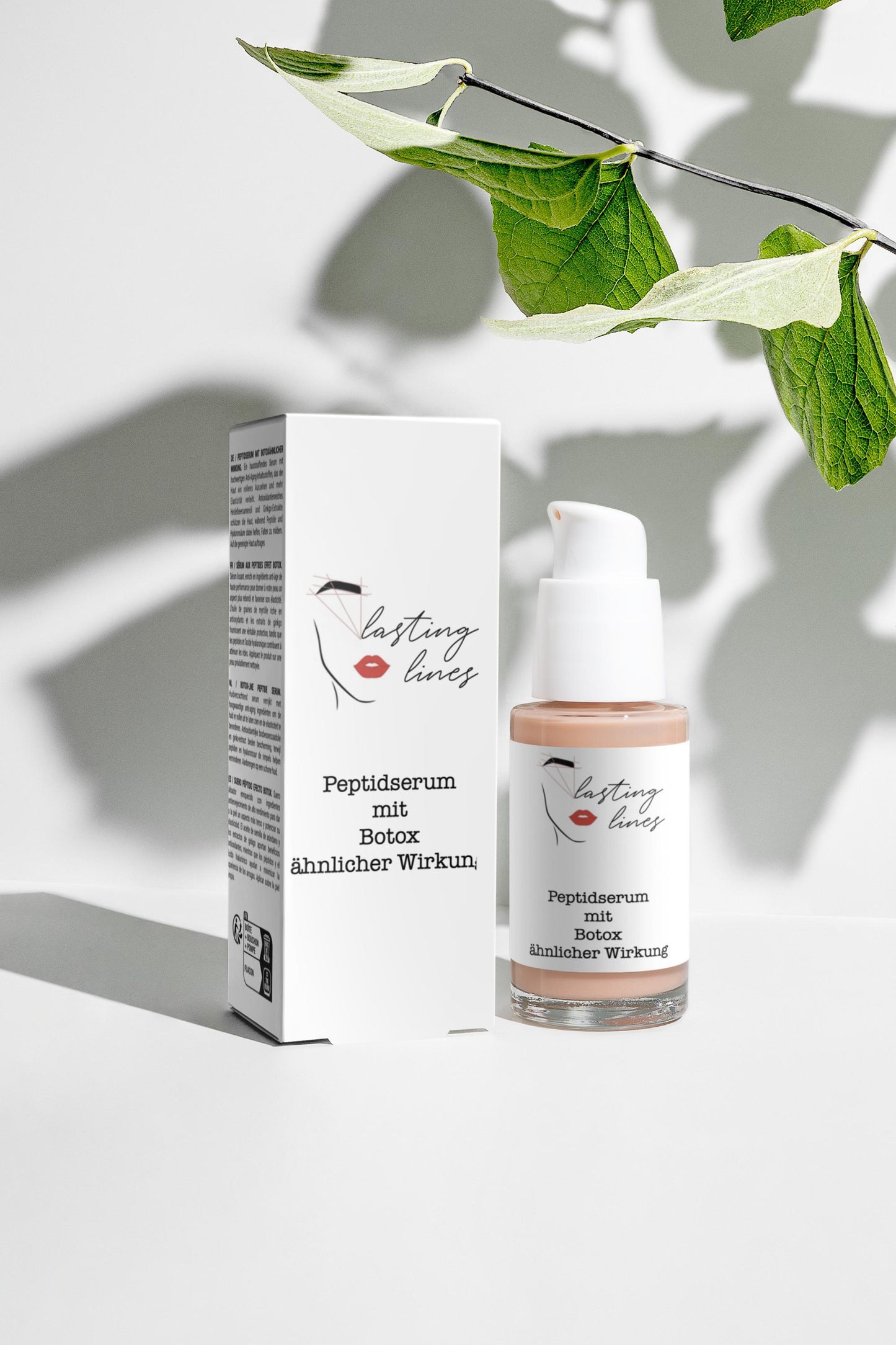 Peptidserum mit Botox ähnlicher Wirkung